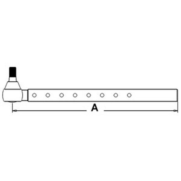 Fits Ford Fits New Holland Long Tie Rod TW15 TW25 TW35 TW5 8530 8630
